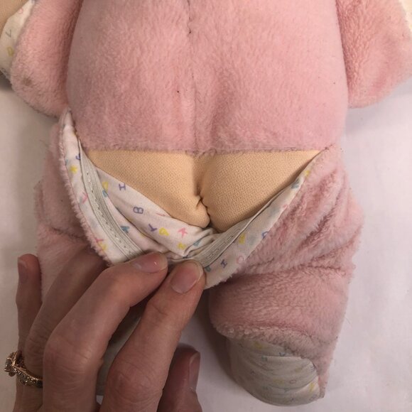 Cabbage Patch Doll  Green Eyes‎ Red Hair Bib One Piece Baby - Picture 11 of 11